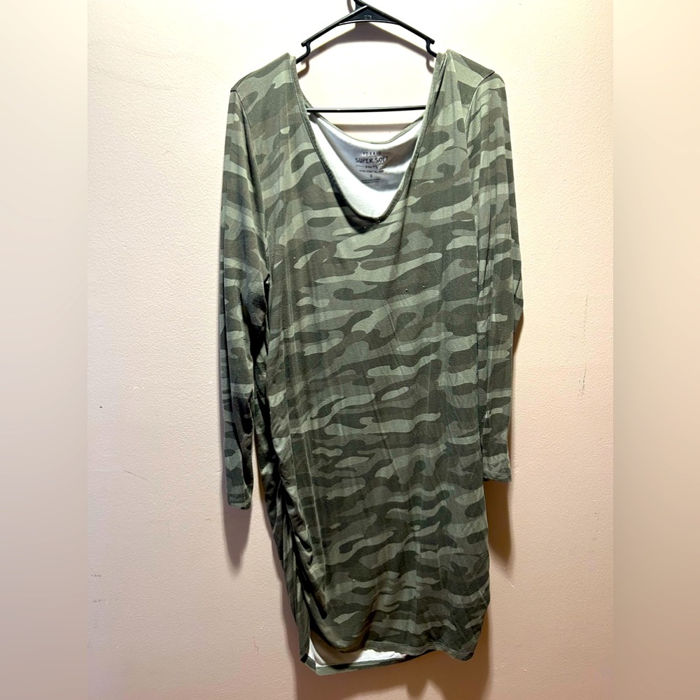 Camo Torrid Maternity Shirt